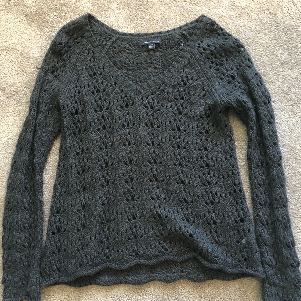 American Eagle Grey Sweater